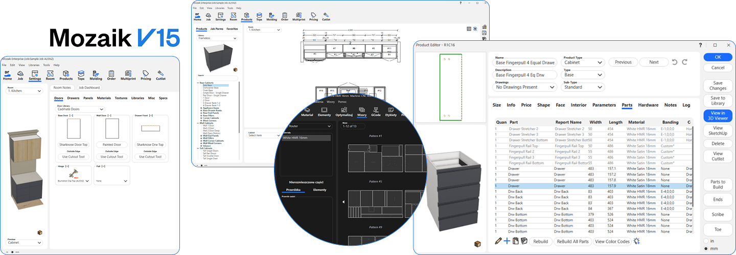 Mozaik V15 Screenshot