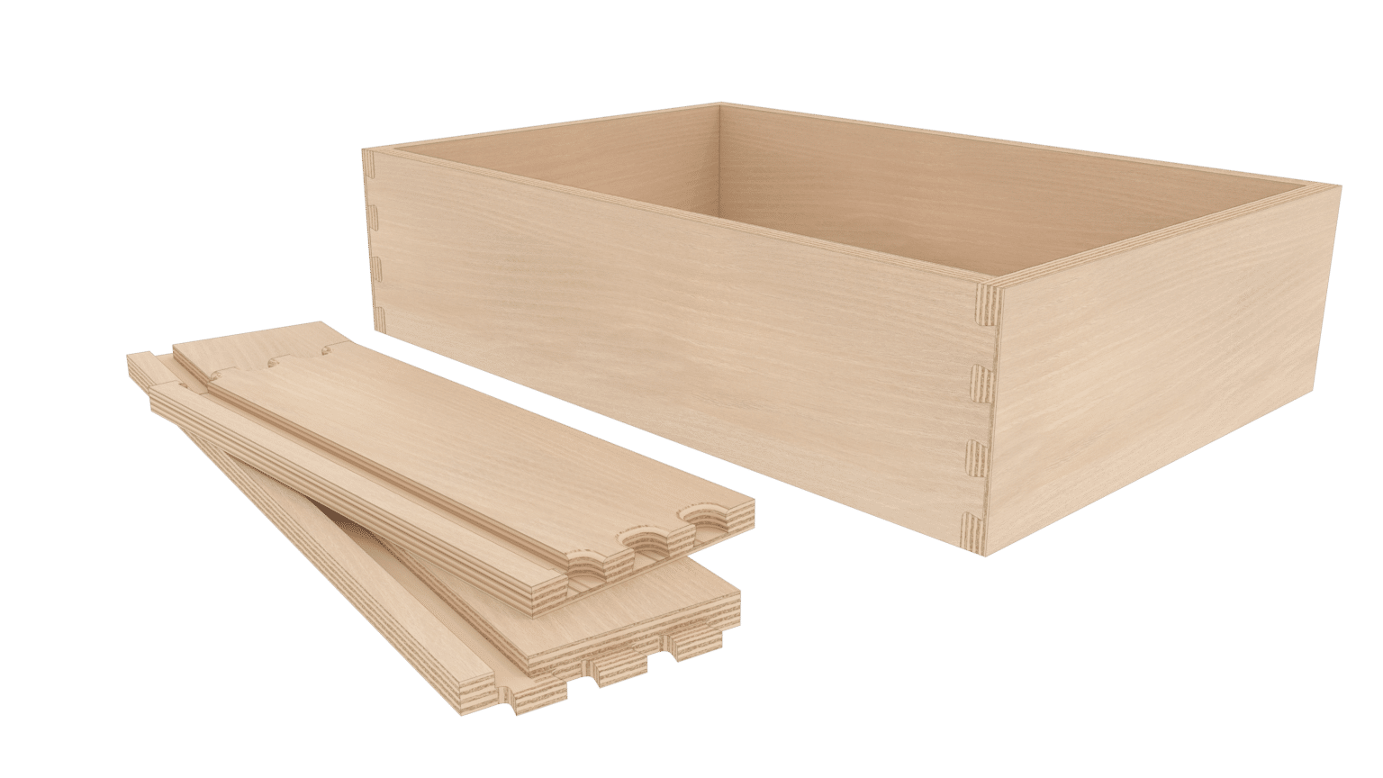 CNC Dovetail Drawer Boxes